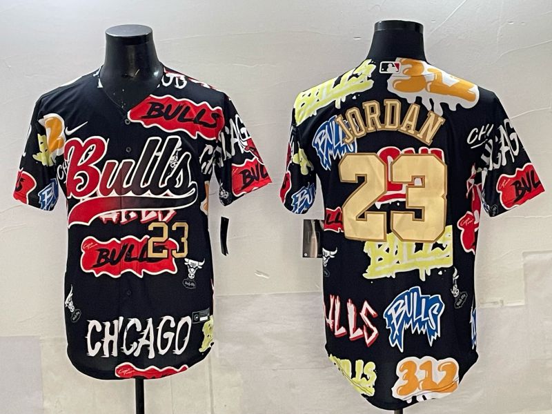 Men Chicago Bulls Nike #23 Jordan black NBA 2025 Jersey style 07->chicago bulls->NBA Jersey